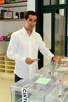 Borja Pérez, candidato del PP a la Alcaldía de Breña Baja.