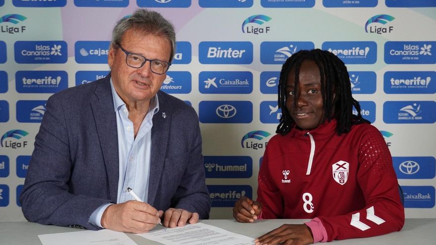 Ange Koko prolonga su vinculación con la UDG Tenerife