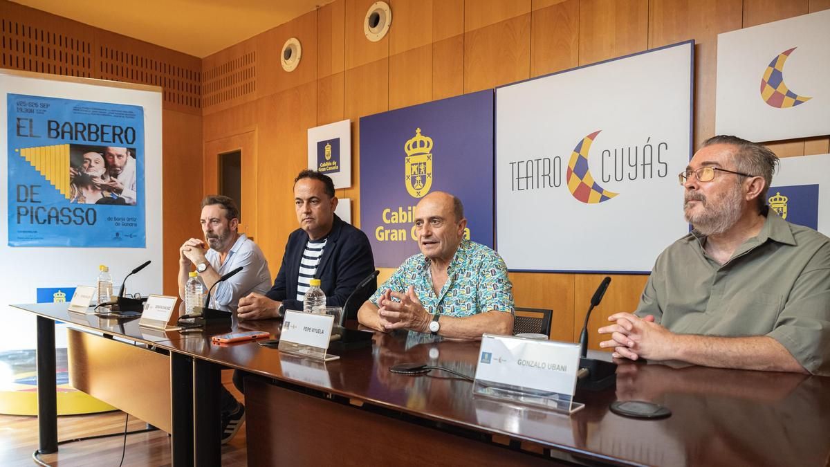‘El barbero de Picasso’, duelo teatral entre un genio mundial y un anónimo barbero, al que les une la política y los toros