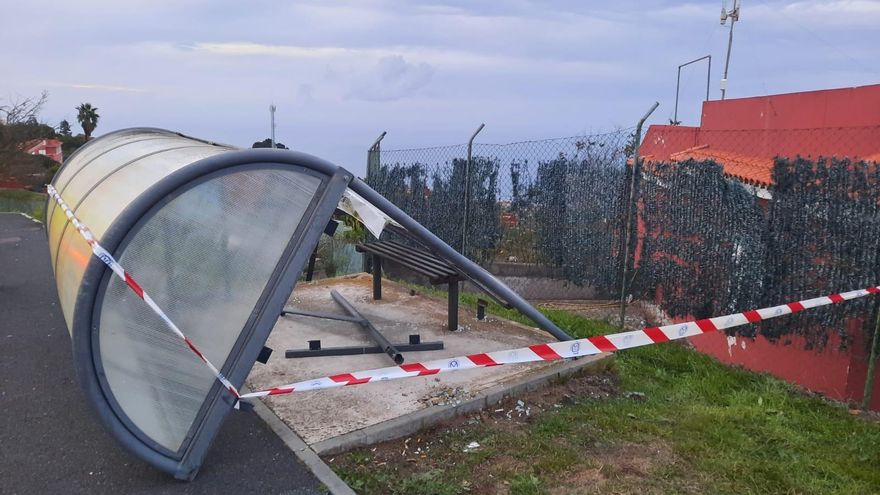 El fuerte viento provoca más de 125 incidentes en varias islas del Archipiélago