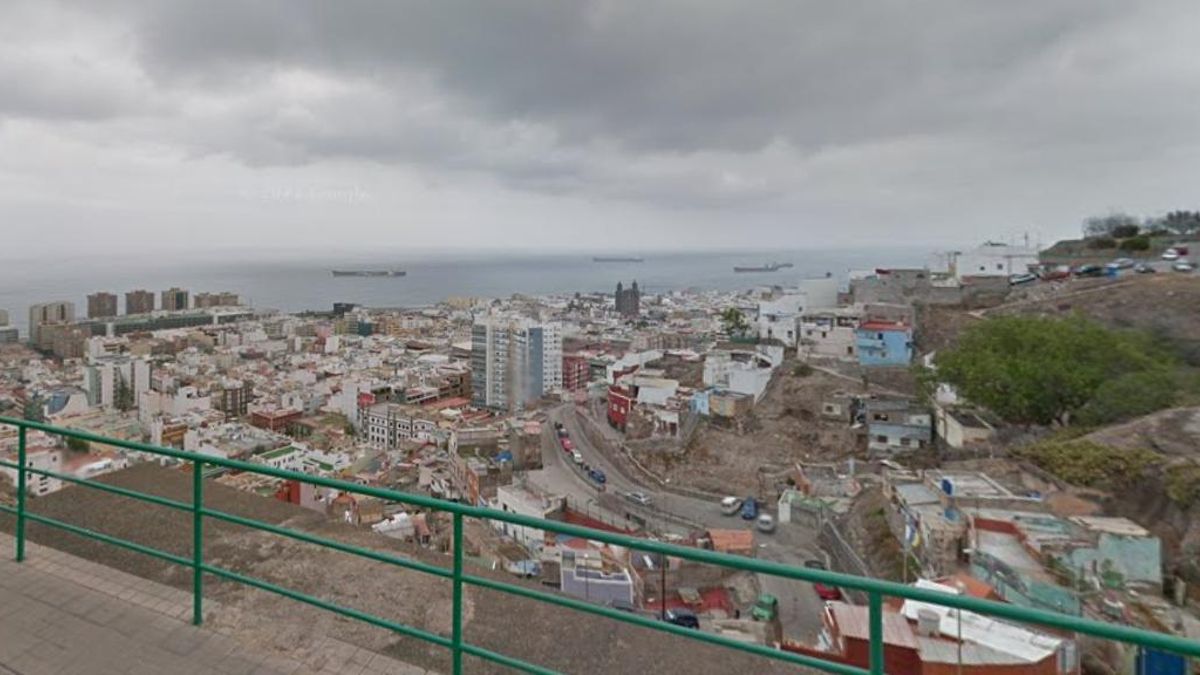 El Risco de San Bernardo, en Las Palmas de Gran Canaria.