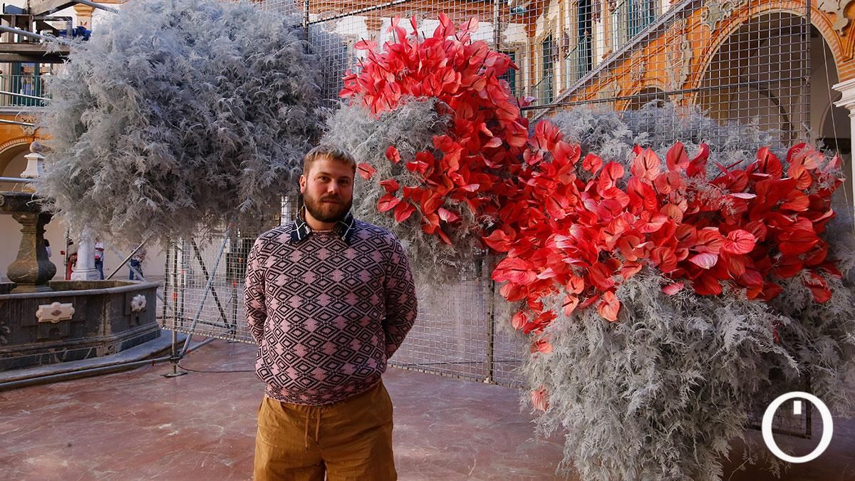 Instalación de Flora 2021 en la Diputación de Córdoba