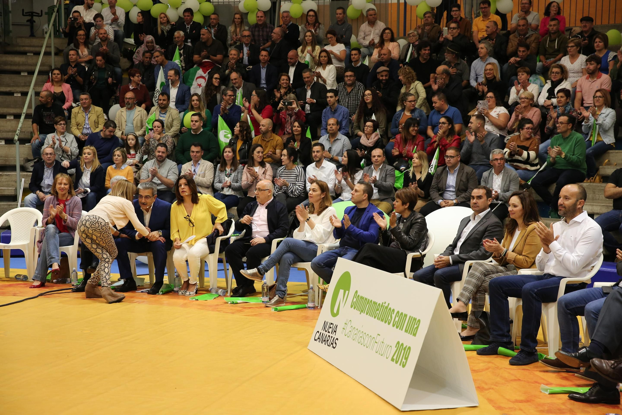 Presentación de las candidaturas de Nueva Canarias.  (Alejandro Ramos)
