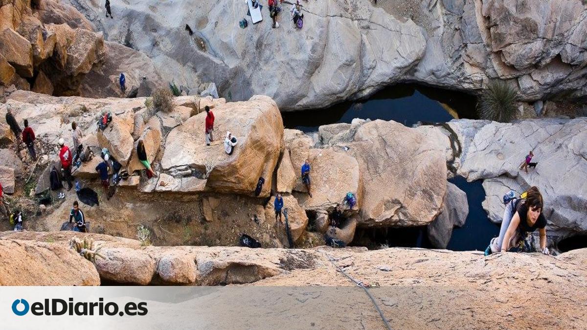 Uncontrolled Climbing Deteriorates an Iconic Ravine in Fuerteventura While Cabildo and Government Promote the Activity