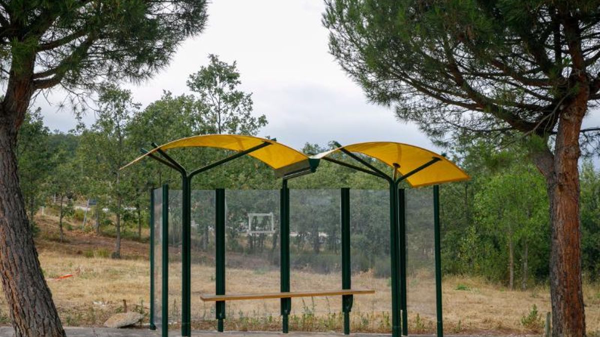 Marquesina de la parada de bus