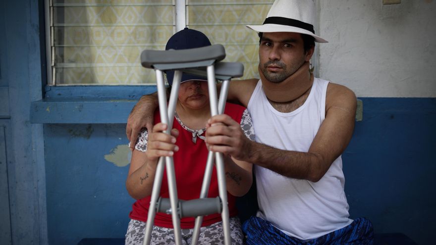 Un migrante herido grave en Panamá: "El sueño americano es prácticamente una locura"