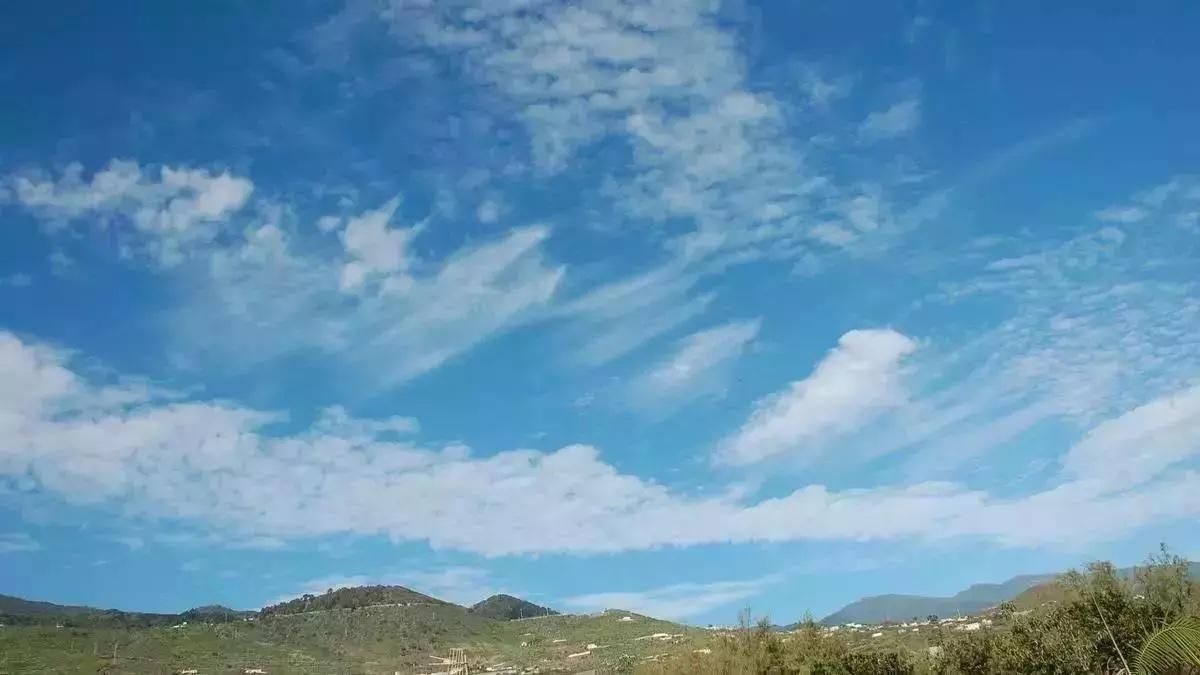 Intervalos nubosos este viernes en La Palma