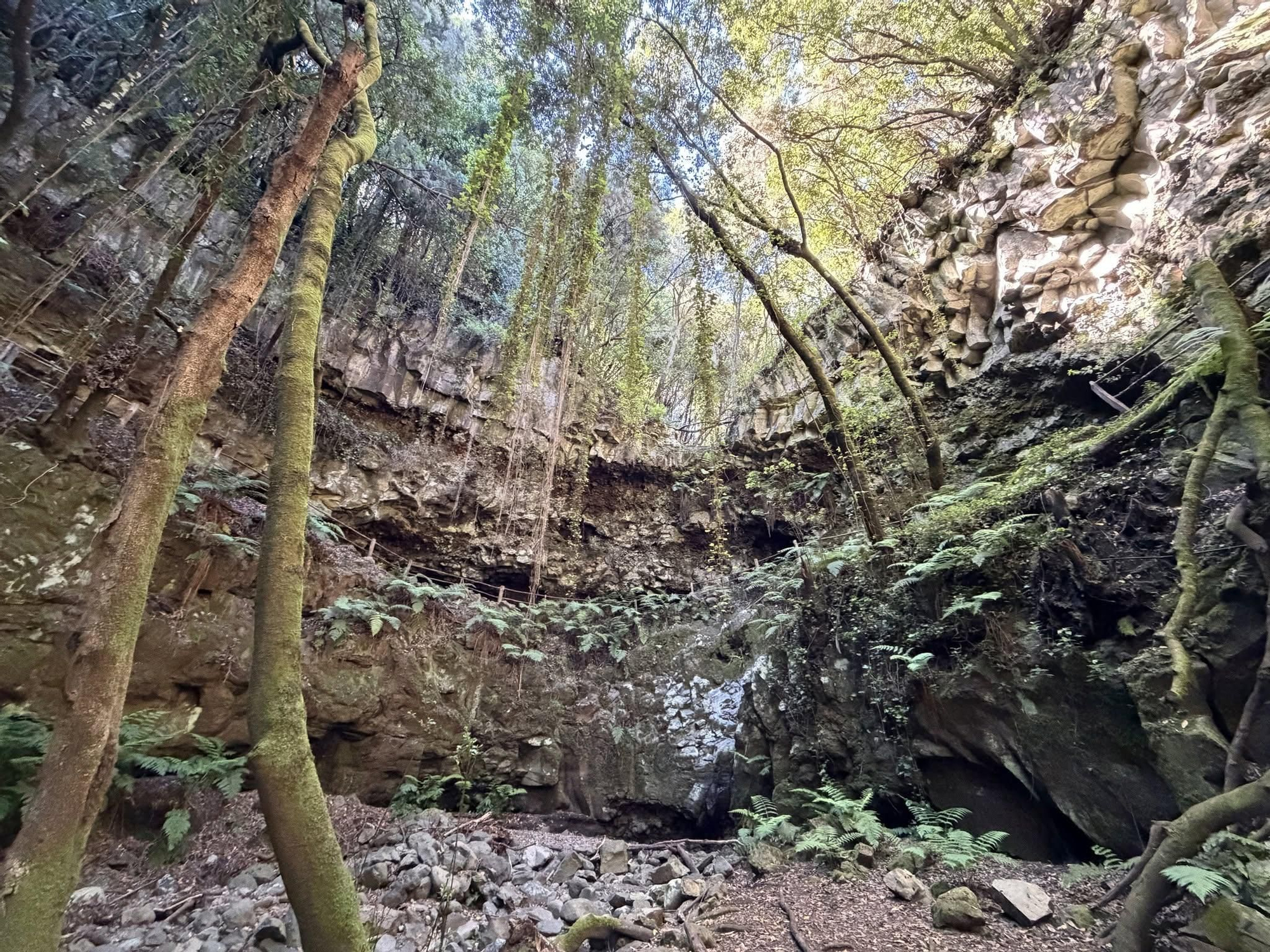 El Caboco de La Catedral,  en la Villa de Garafía.