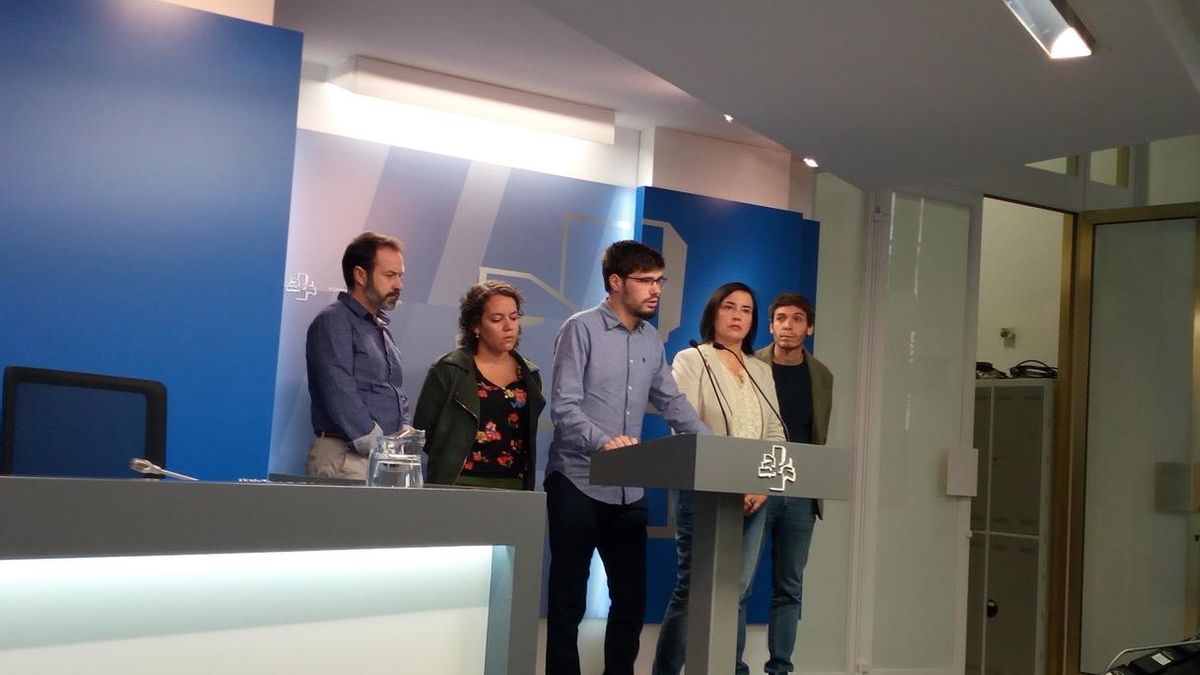 E-Podemos incluye un plan de empleo de 150 millones de euros en su oferta de pacto presupuestario al Gobierno Vasco