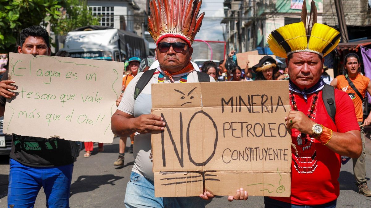 Entre denuncias y soluciones: pueblos indígenas participan en la conferencia para la transición de combustibles fósiles