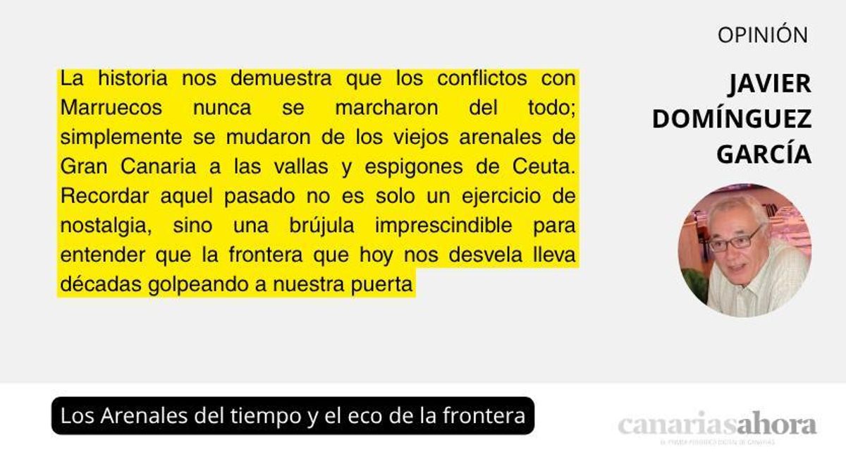 Los Arenales del tiempo y el eco de la frontera