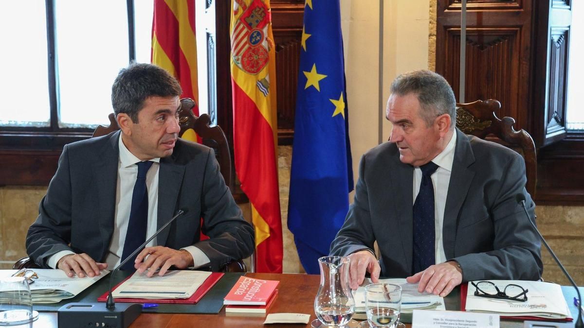 Carlos Mazón y José Gan Pampols.