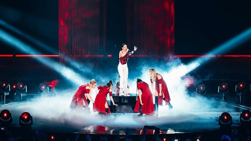 Blanca Paloma perfecciona su 'EaEa' en el ensayo de la final de Eurovisión 2023, con el "debut" de Graham Norton