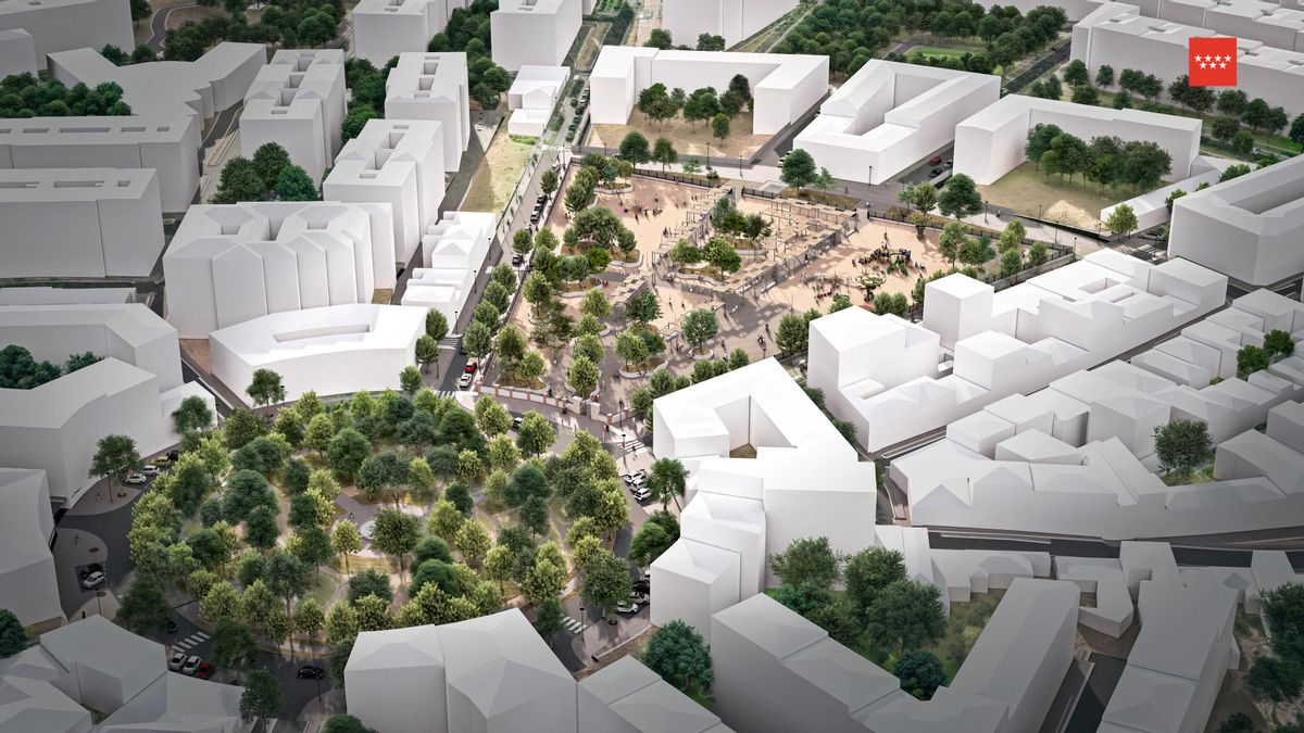 Infografía difundida por la Comunidad de Madrid durante el anuncio de reapertura de la línea 7B de Metro de Madrid