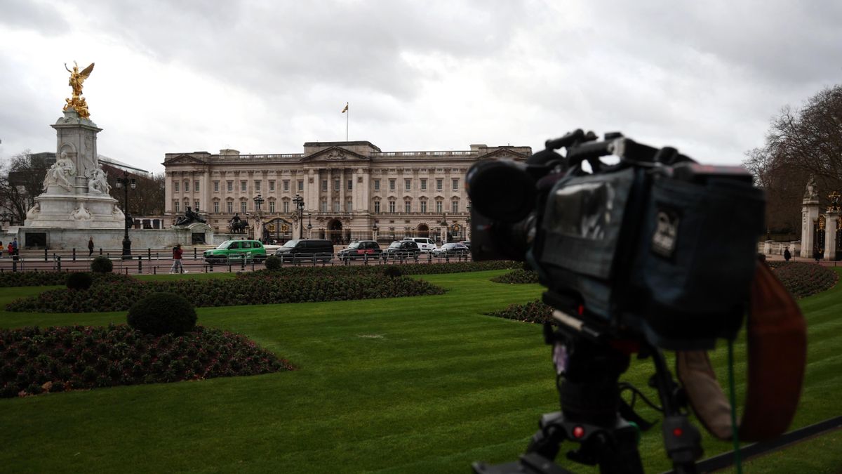 Imagen del palacio de Buckingham en Londres. 