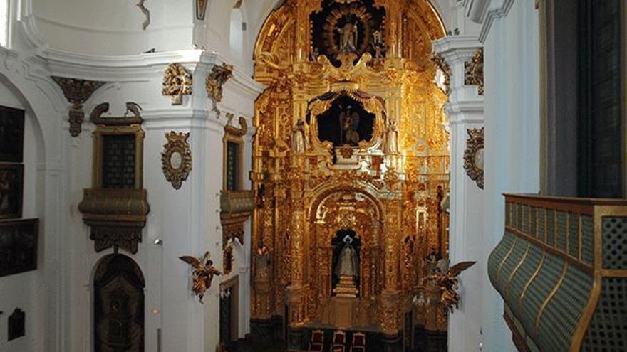 Iglesia de la Merced, ya restaurada.