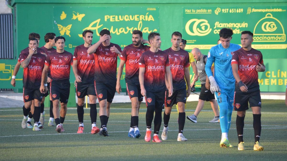 El Salerm Puente Genil, durante su primer duelo de pretemporada