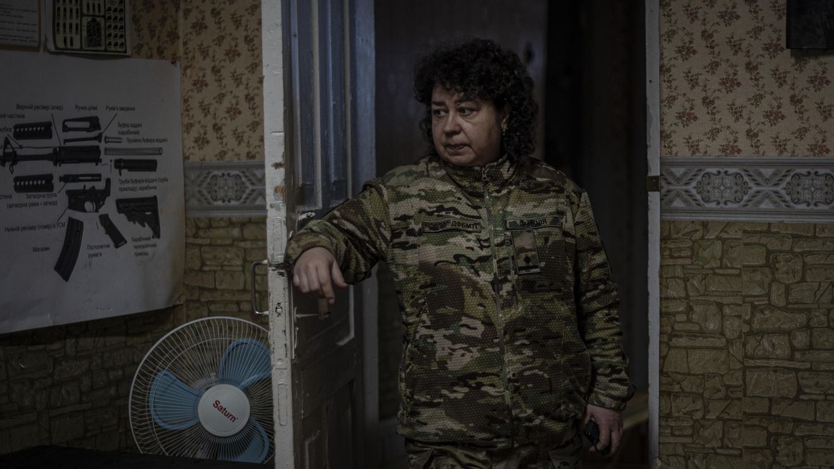 Sanskia (nombre militar) quiere vengar el asesinato de su hermana durante la ocupación rusa.