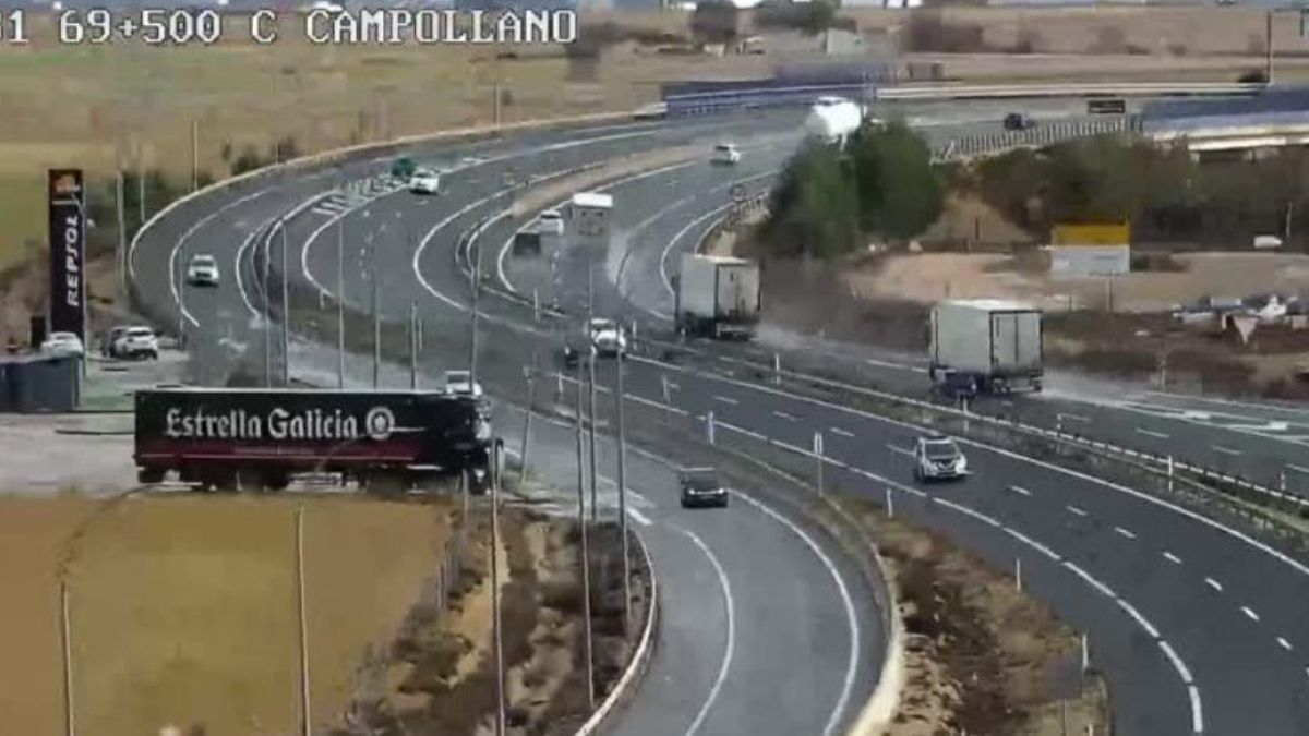 Un accidente en la A-31 en las inmediaciones de Albacete obliga a cortar el tráfico que ya se ha restablecido