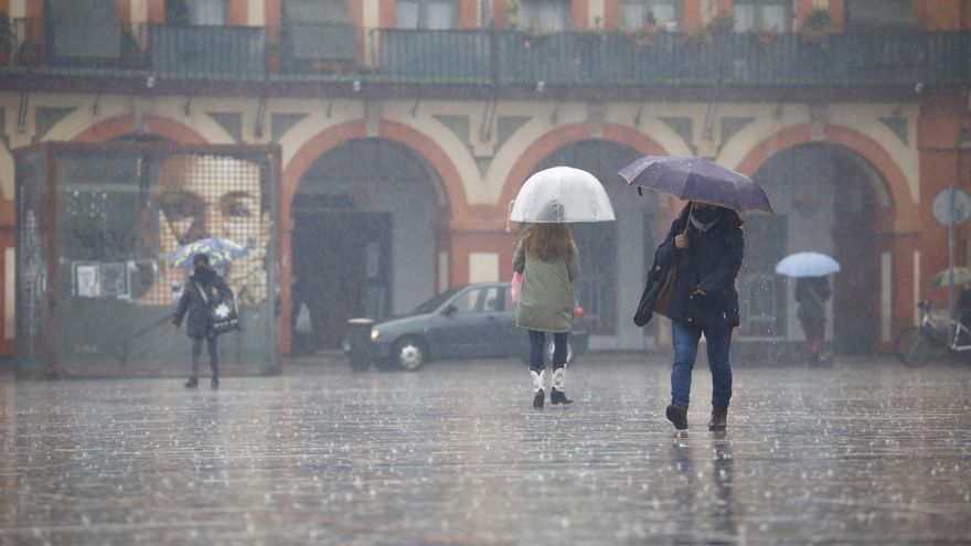 Lluvias y chubascos hoy en amplias zonas de la península