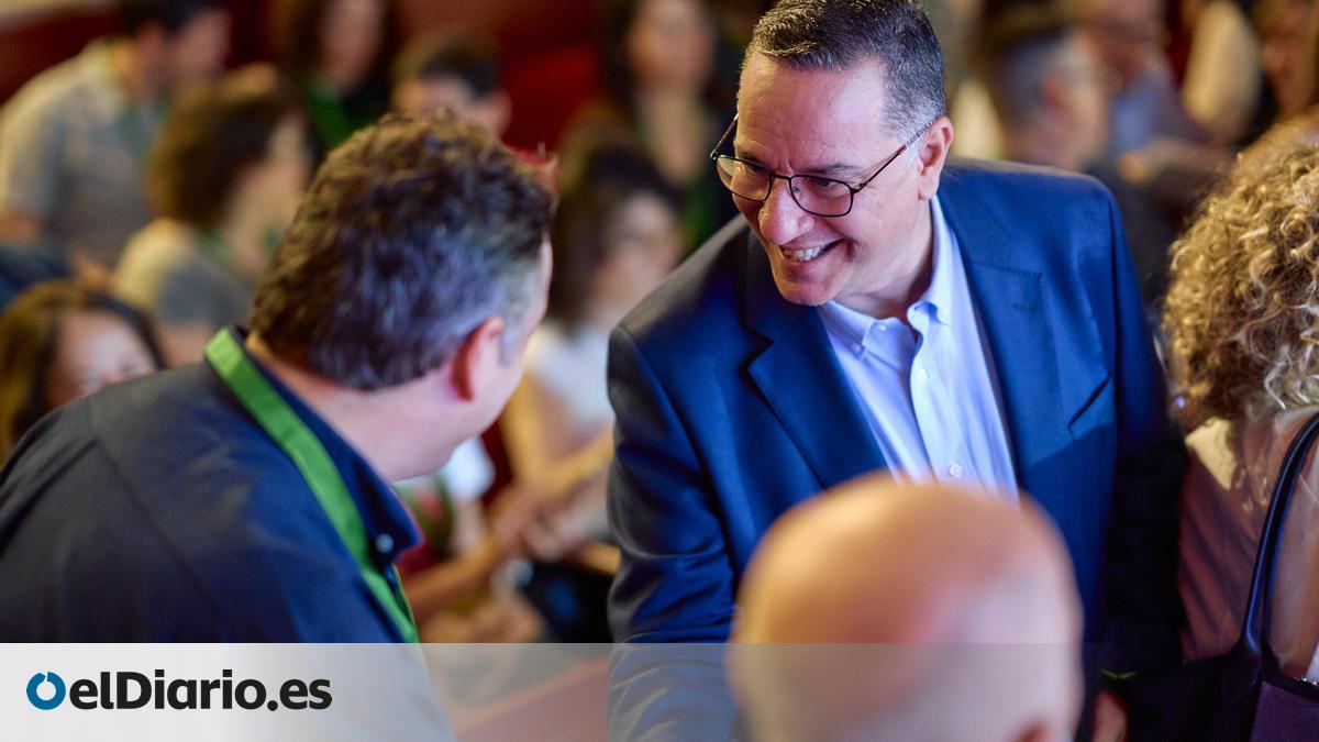 El consejero de Educación, Poli Suárez, candidato del PP a la Alcaldía de Las Palmas de Gran Canaria en las próximas elecciones