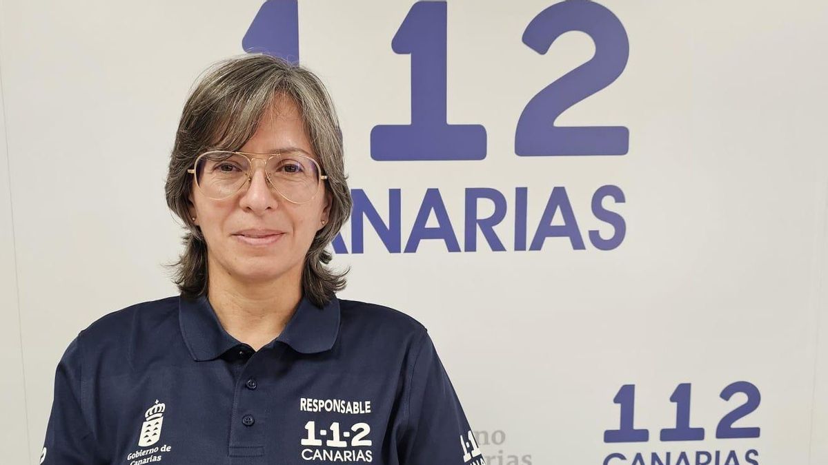 Vicky Palma, responsable la Unidad de Riesgo y Planificación del Centro Coordinador de Emergencias y Seguridad  (Cecoes) 112.