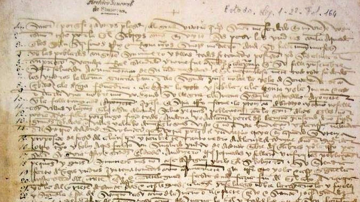 Día Mundial de los Archivos: la primera carta que escribió Colón al desembarcar en América