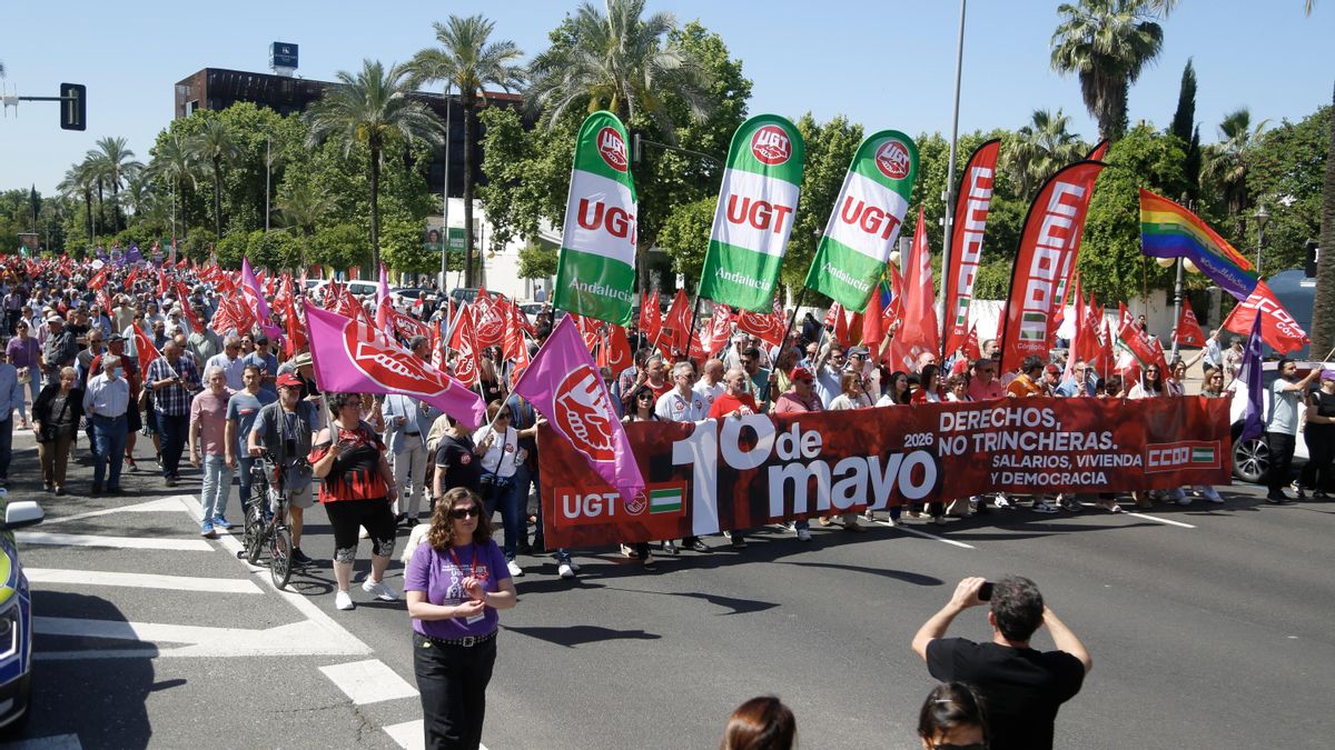 Manifestación del 1 de Mayo