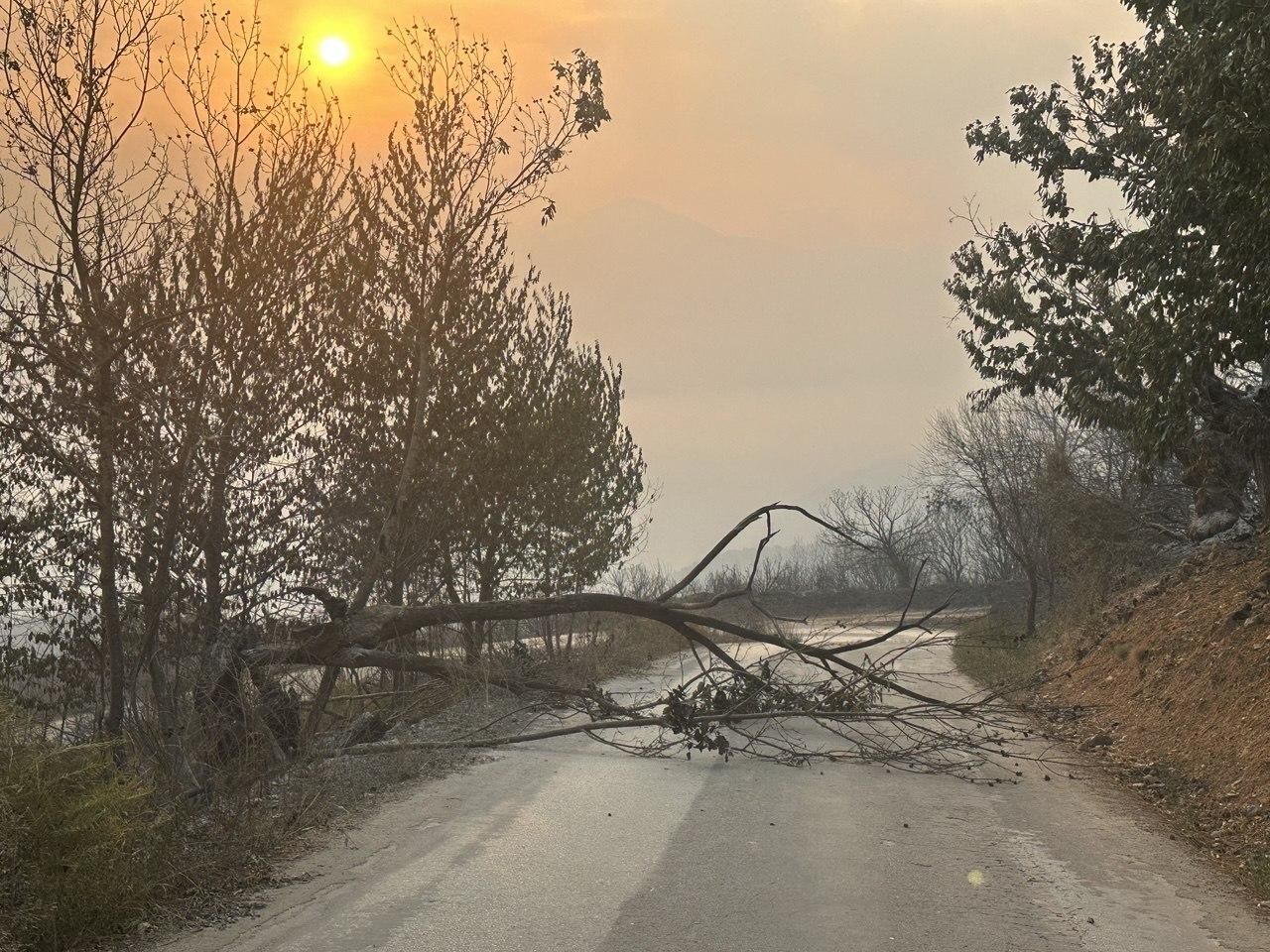 Desolación en Las Médulas tras los incendios forestales