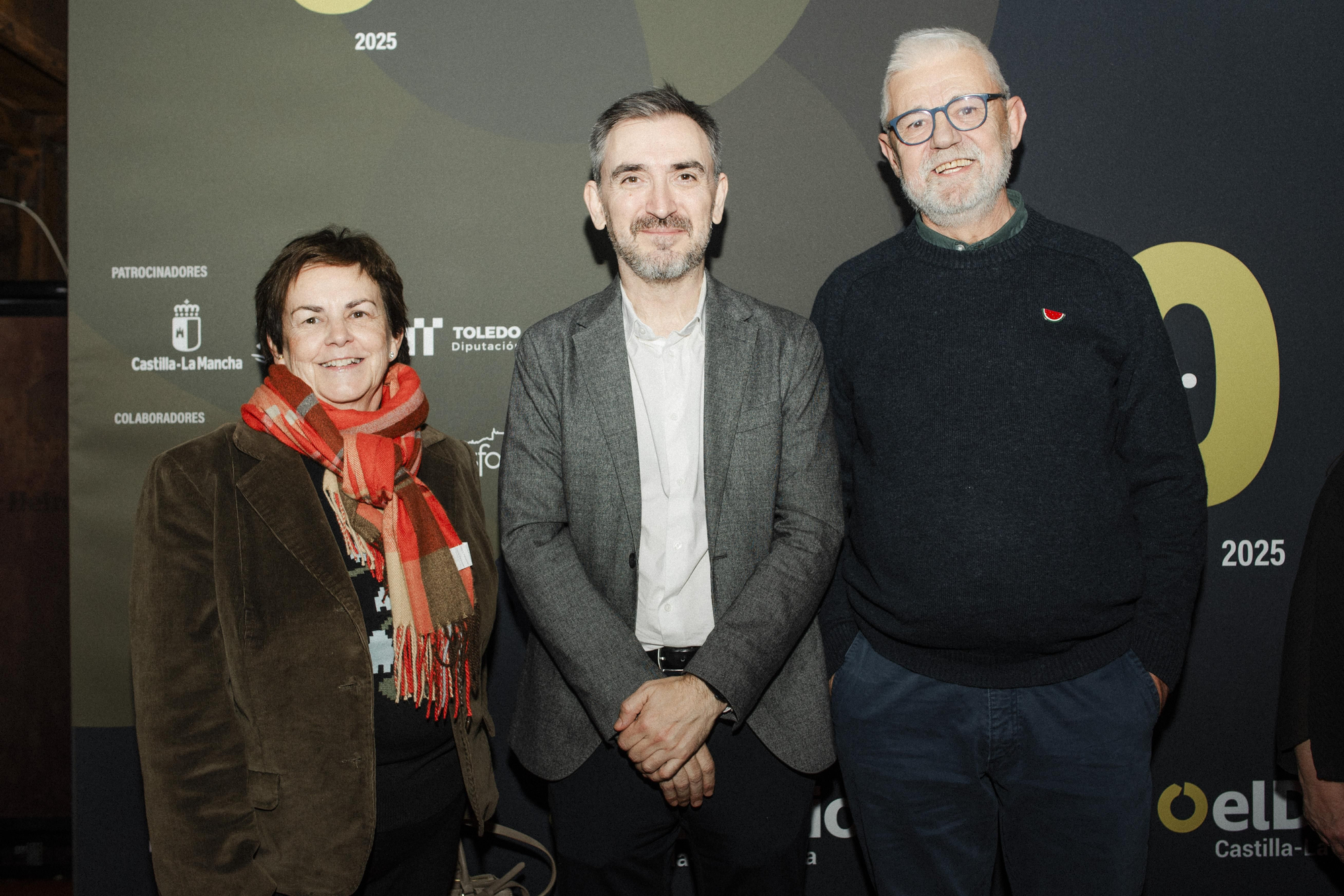 La directora General de Autónomos, Trabajo y Economía Social, Ana Carmona; Ignacio Escolar, director de elDiario.es