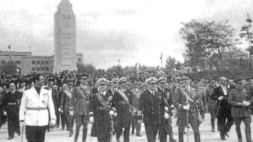 Sa Feixina, el monument franquista recentment blindat pel PP que honora els autors de la massacre de 'La Desbandá'