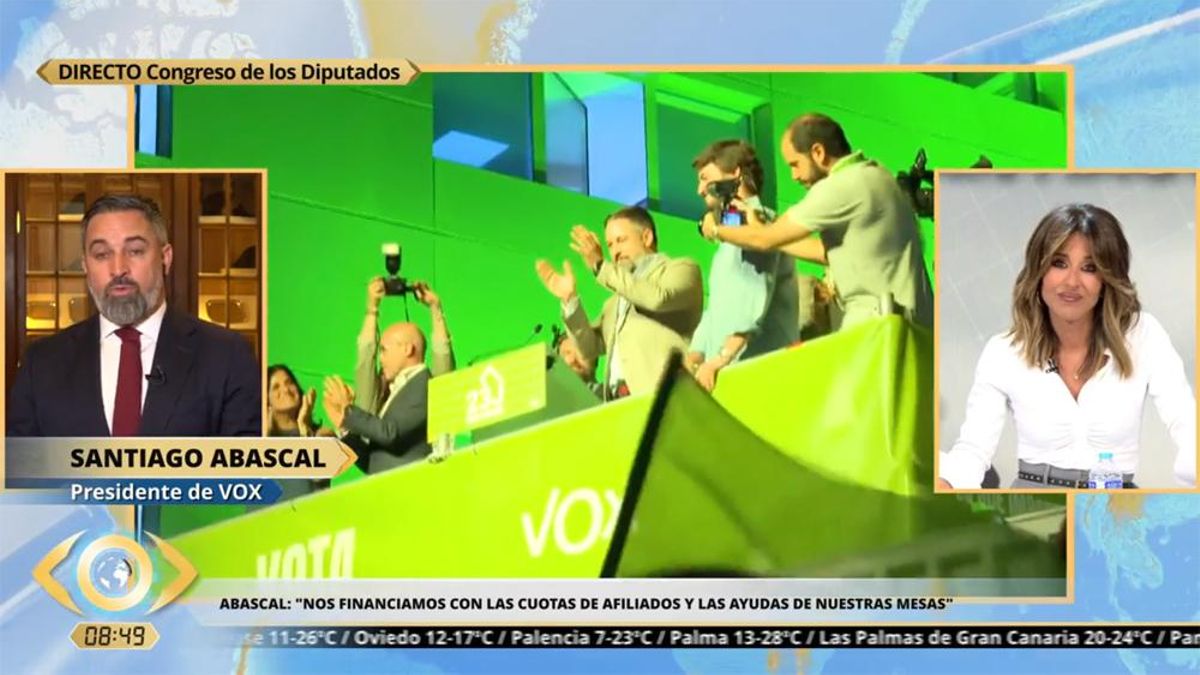 Santiago Abascal en 'La mirada crítica'