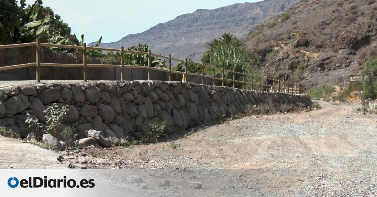 Licitadas las obras para mejorar la seguridad en el cauce del Barranco de Mogán por 171.100 euros