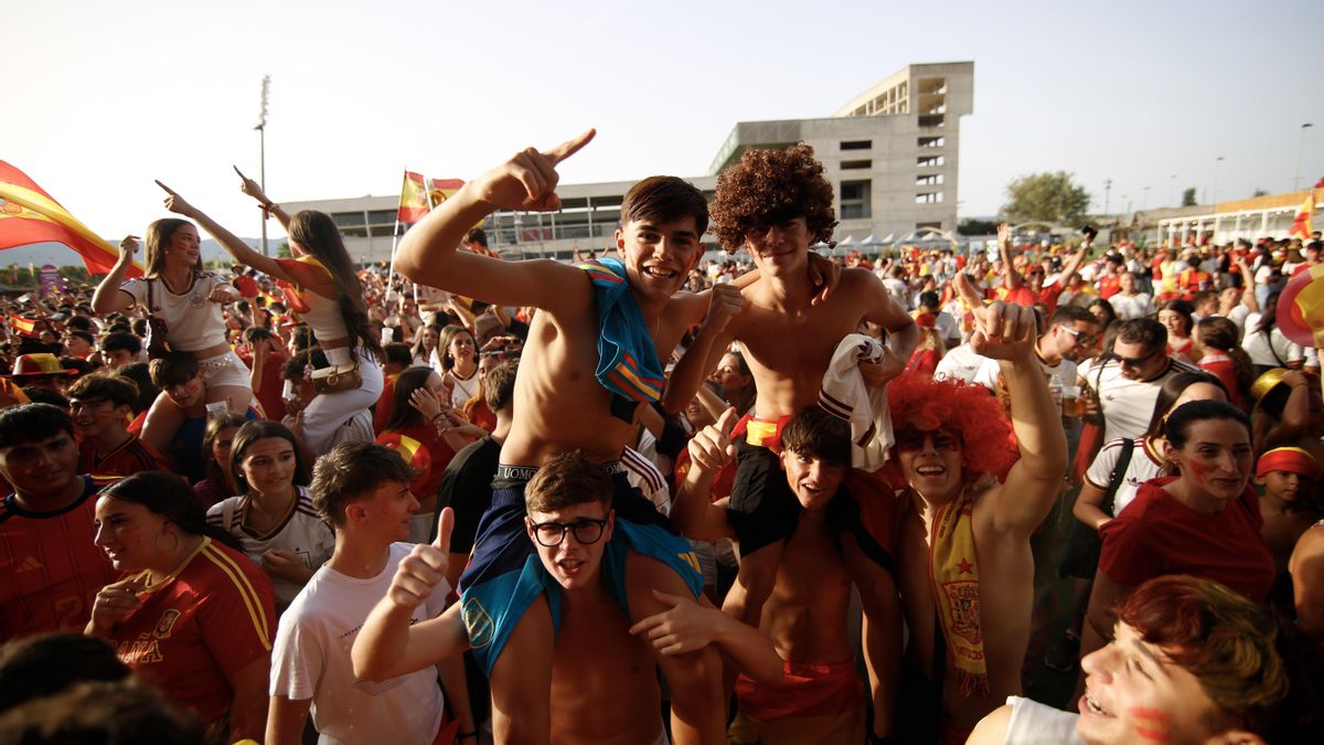 El ambiente de la afición española en el Córdoba Live, en imágenes