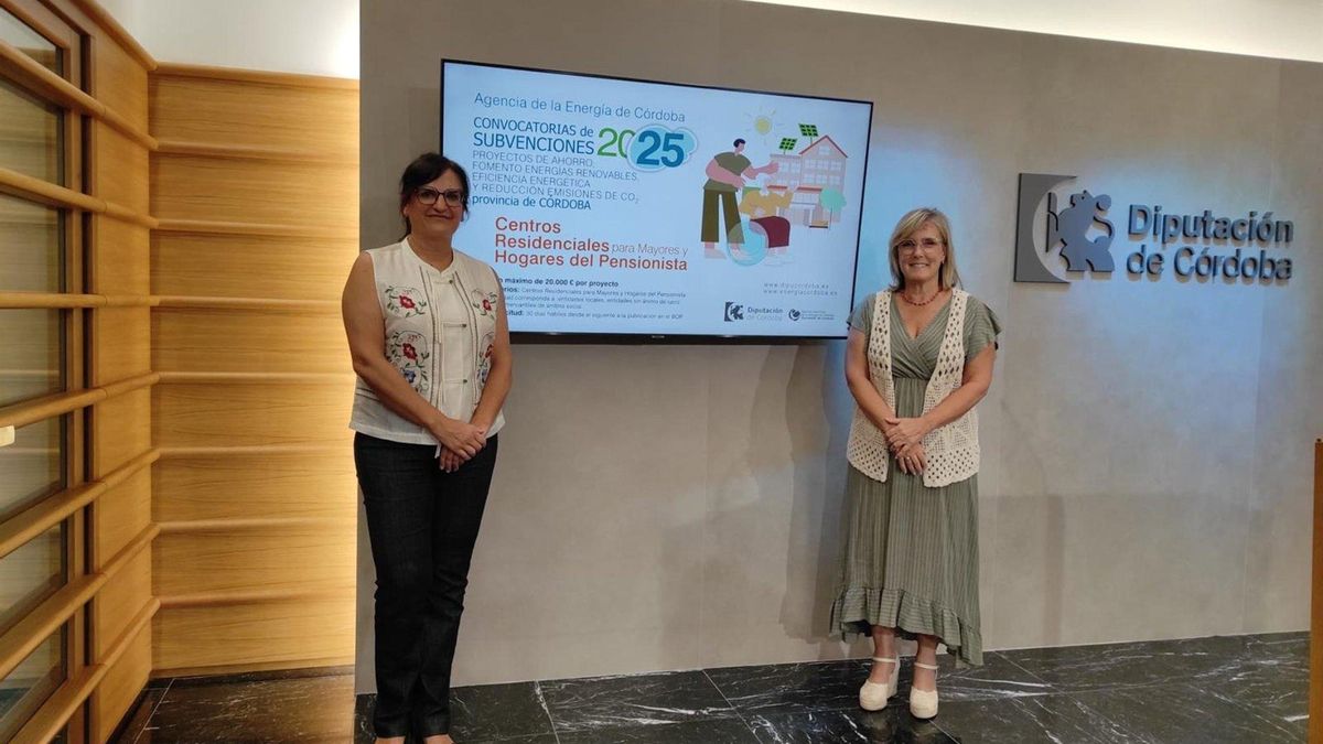 La Diputación destina 300.000 euros a mejorar la eficiencia energética de residencias de mayores