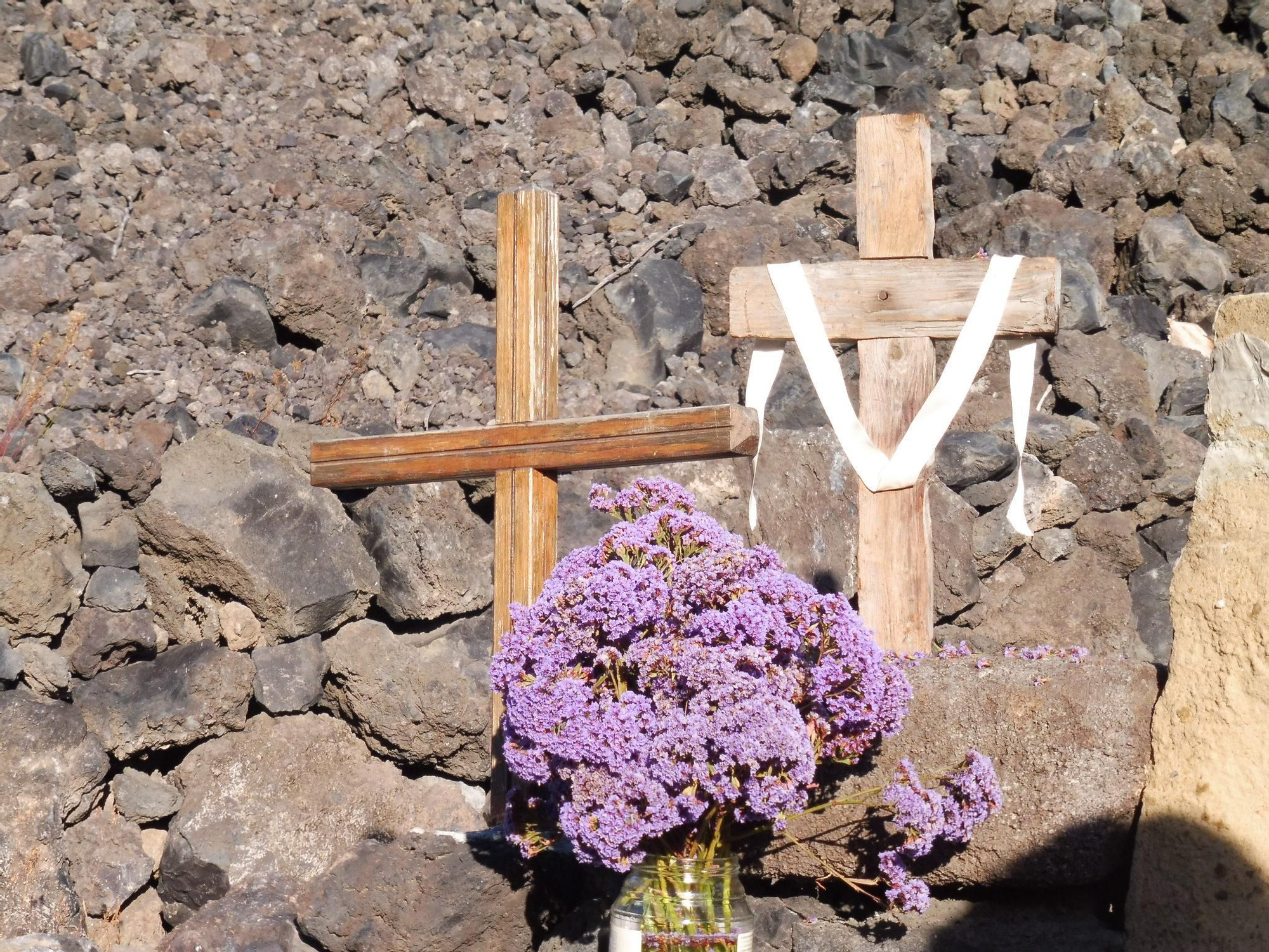 Cruces del pozo de Charco Verde. MVH