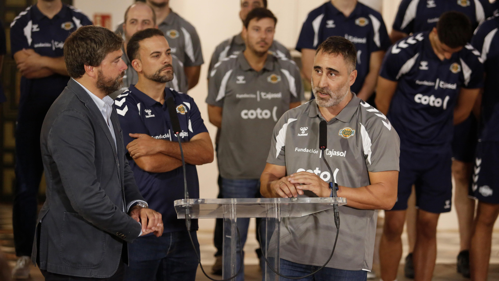 Presentación de los equipos del Cajasol Coto Córdoba CB