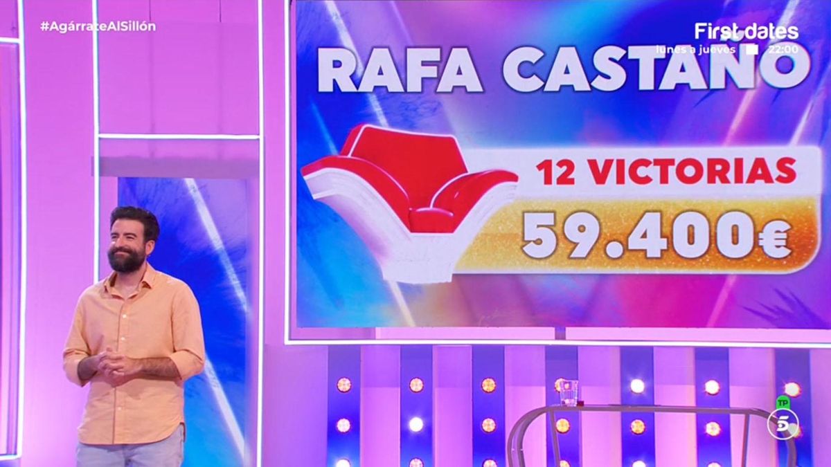 Telecinco amplía 'Agárrate al sillón' en una "semana especial" que deja la  continuidad de Rafa Castaño en el aire