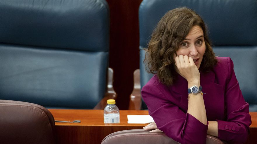 Los discutidos topes de renta para recibir ayudas de Ayuso: 35.913 euros para becas comedor y 150.000 para cheques canguro