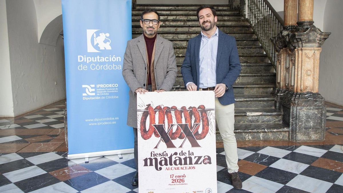 Presentación del cartel de la matanza de Alcaracejos