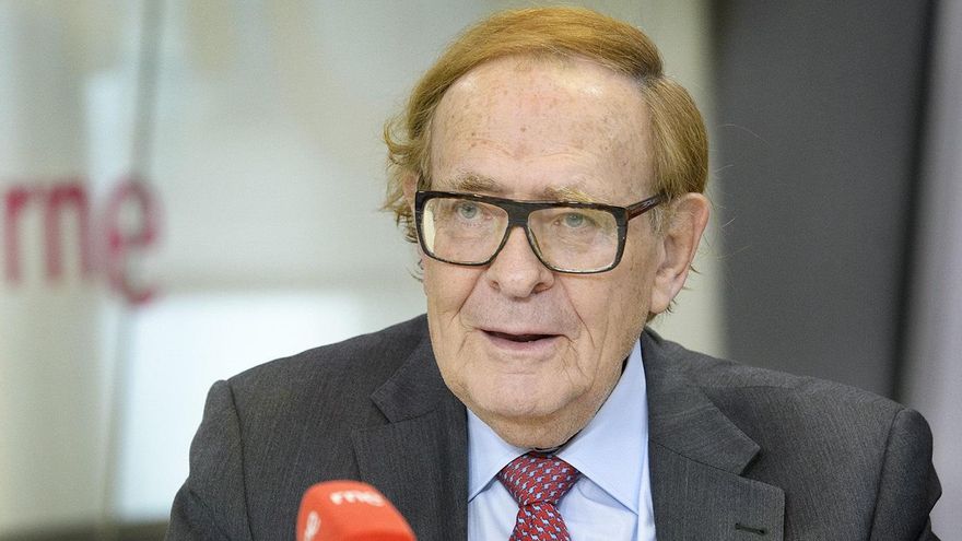 Archivo - El economista Ramón Tamames