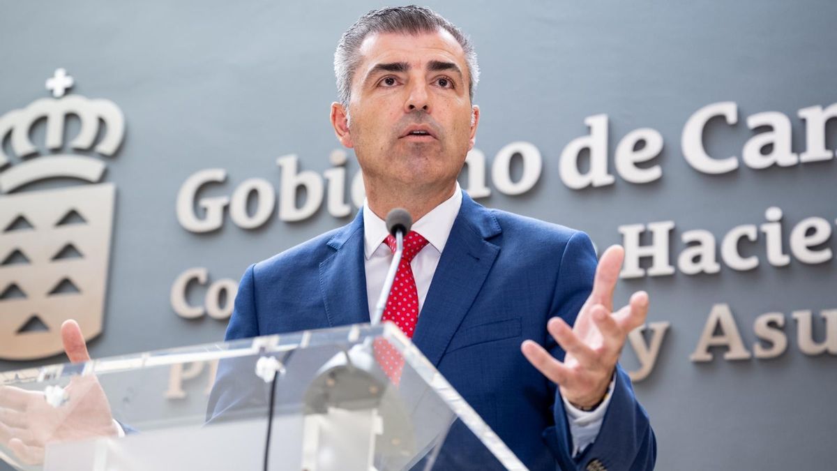 El vicepresidente de Canarias, Manuel Domínguez