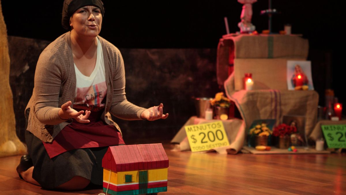 Escena de una de las propuestas de la temporada del Teatro de la Sensación