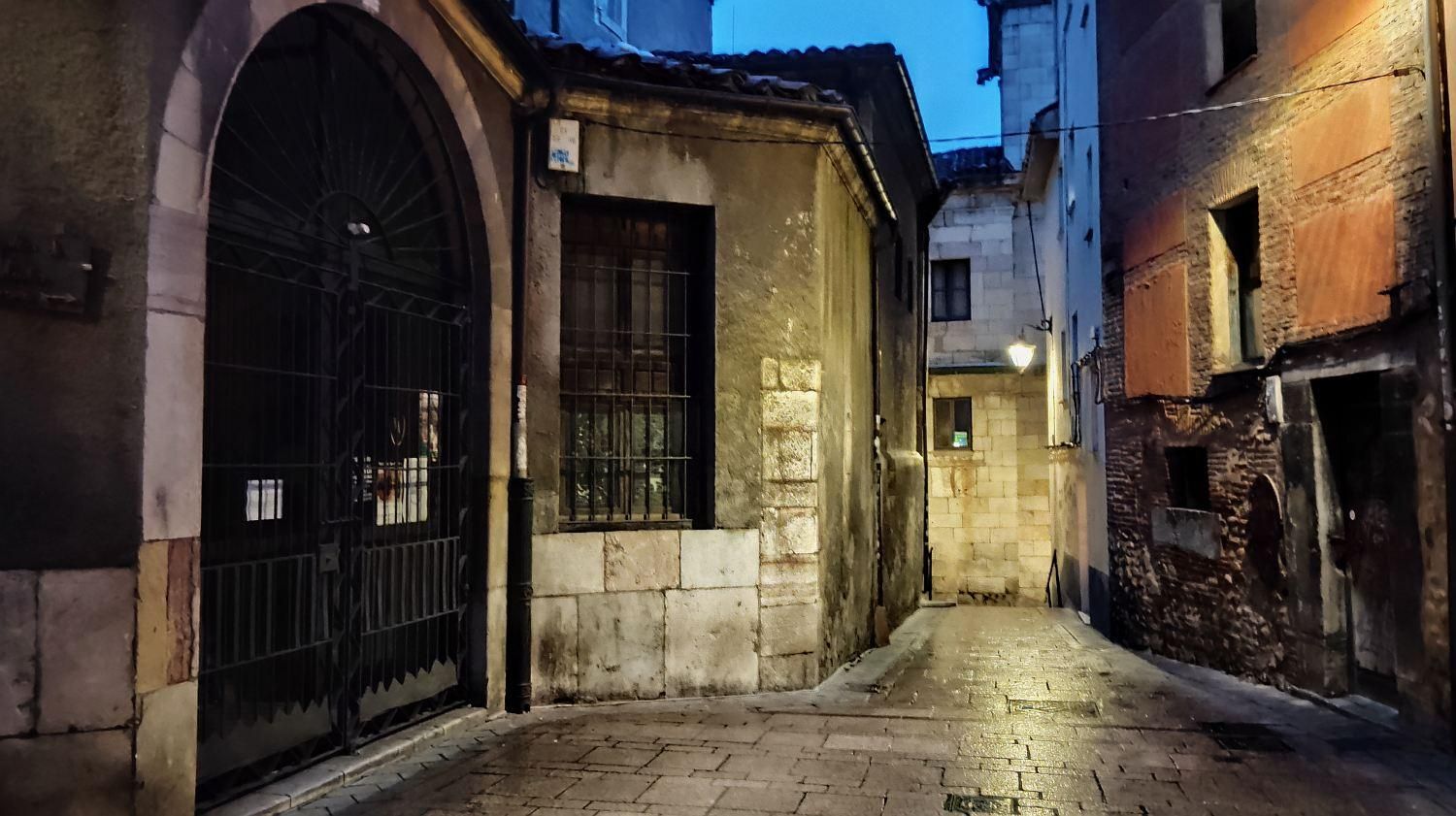 La parte de atrás de la Iglesia de San Martín.