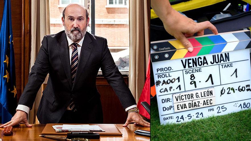 HBO Max inicia el rodaje de 'Venga Juan', tercera temporada de la comedia política de Javier Cámara