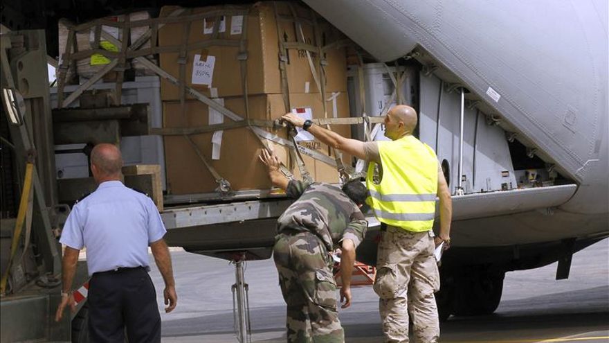 El destacamento aéreo español "Marfil", una misión desde Senegal a Chad