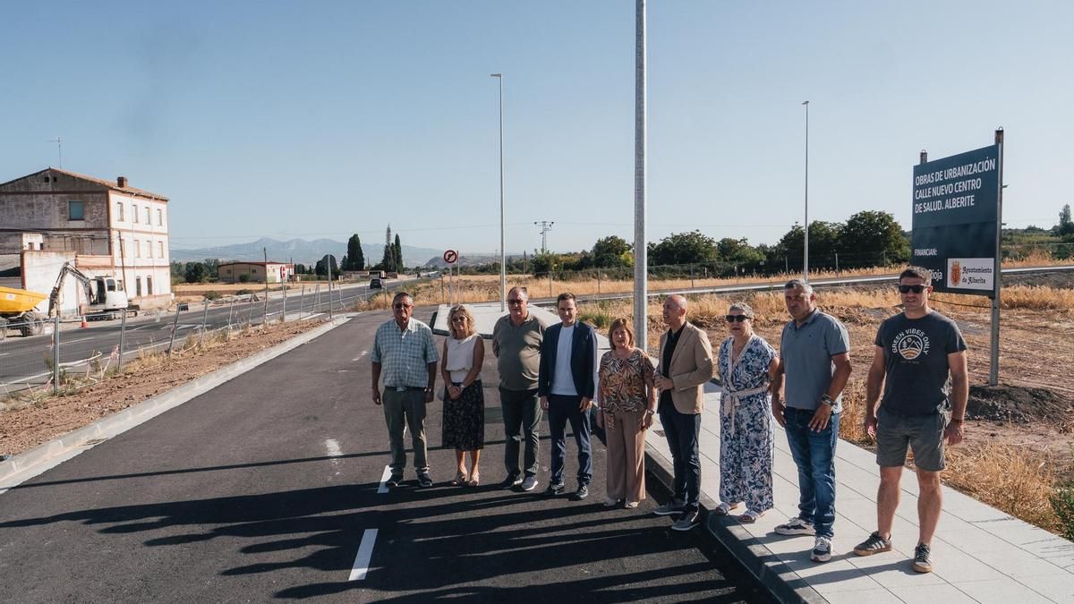 Primeros pasos para el nuevo centro de salud de Alberite tras 15 años de espera