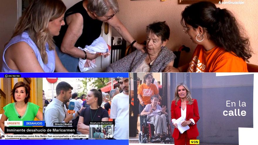 'El Intermedio' (8.7%), 'Mañaneros 360' (19.5%) y Sandra Golpe (25%) suben con su atención al desahucio de Maricarmen