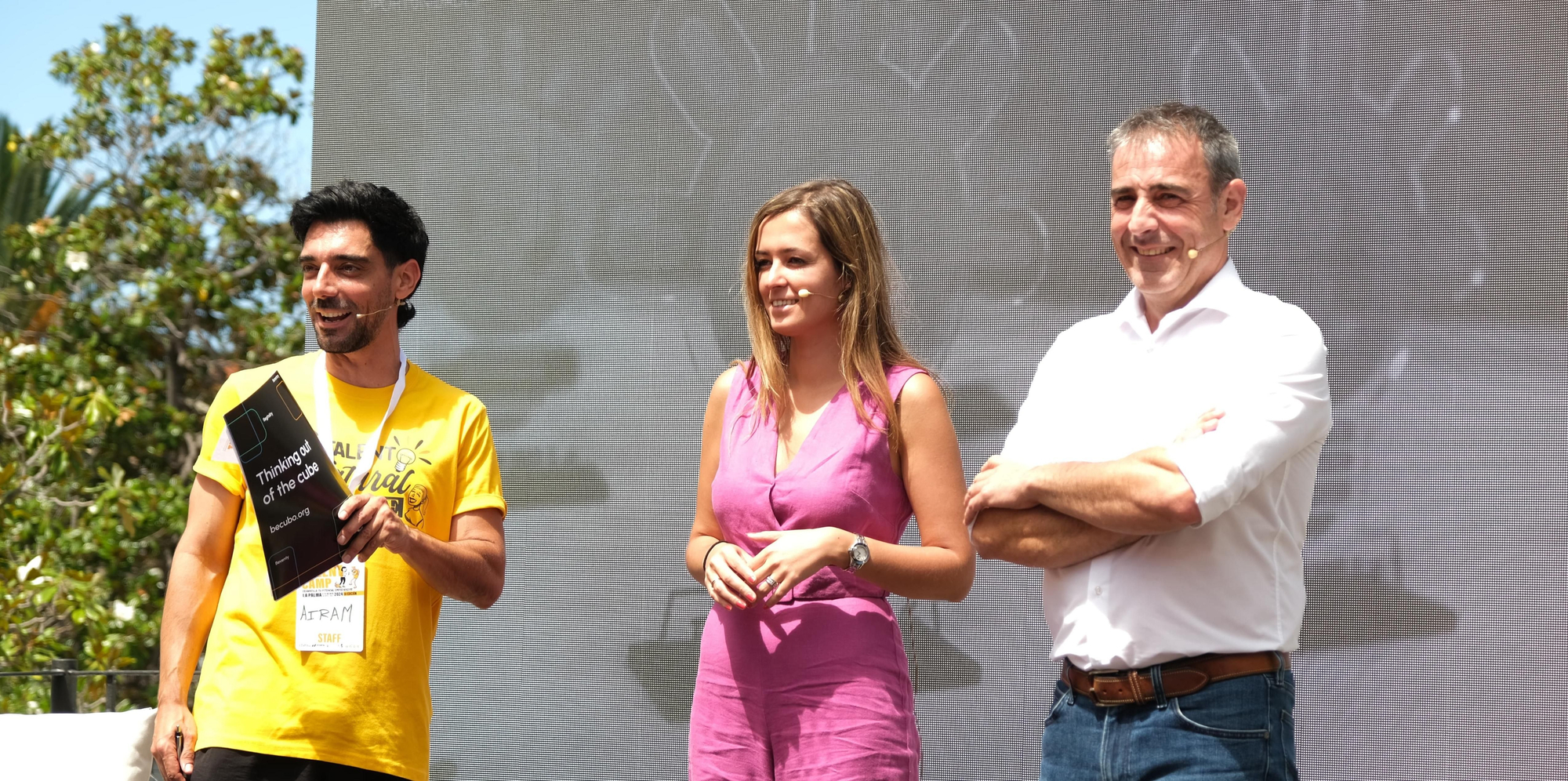 Presentación del Talent Cam p en San Andrés y Sauces.