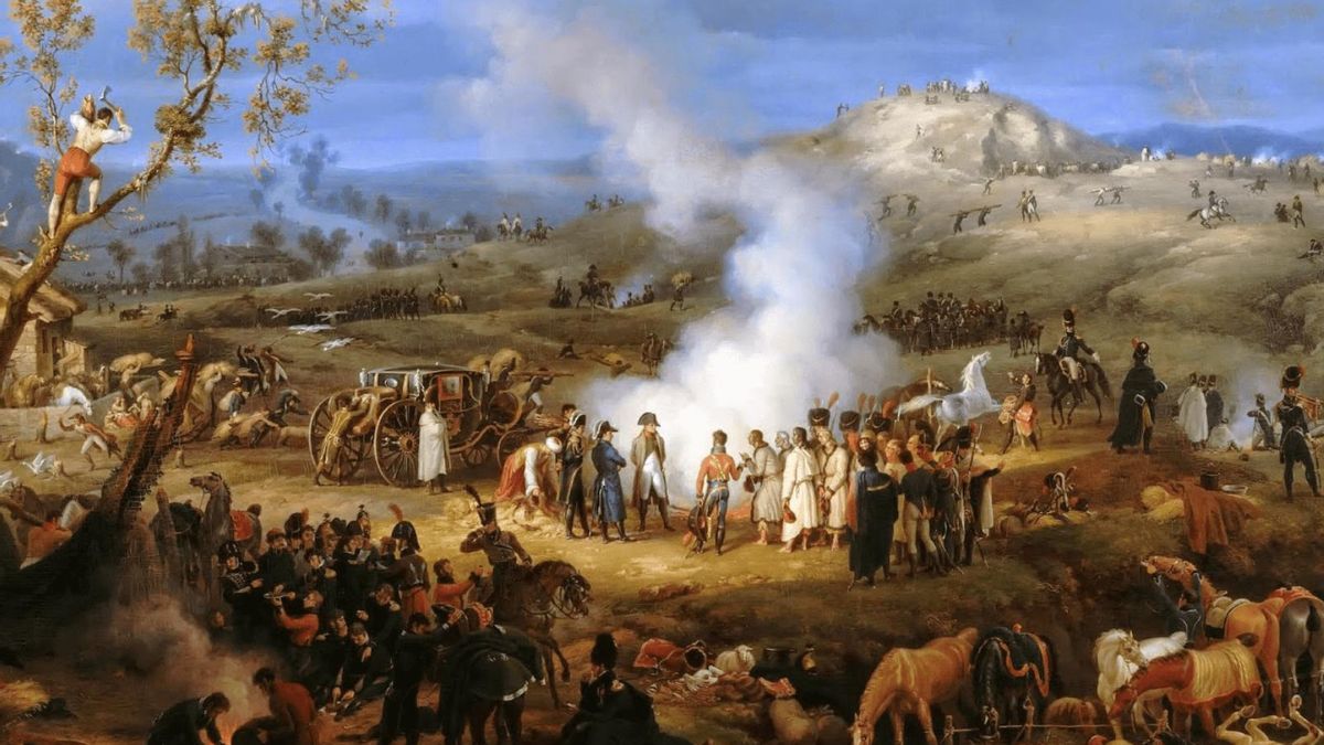Napoleón recuperó los Altos de Pratzen en el momento decisivo
